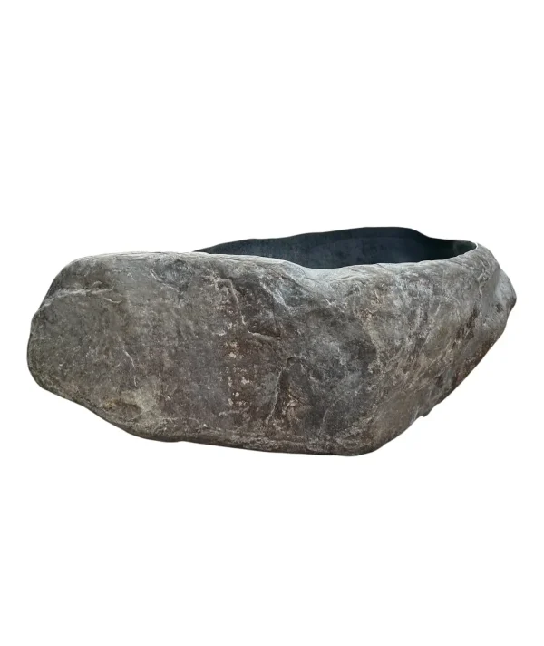 Cadă premium lucrată manual din piatră de râu – Art. Nr. RBT00232  RBT00232