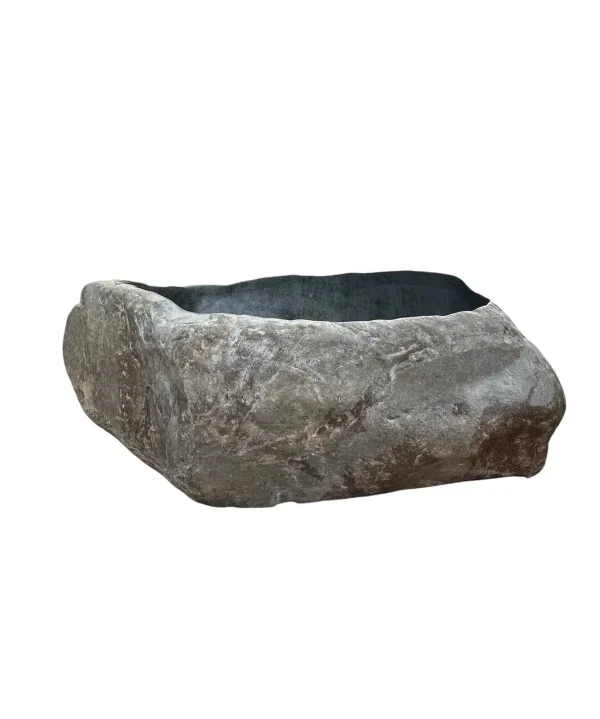 Cadă premium lucrată manual din piatră de râu – Art. Nr. RBT00232  RBT00232