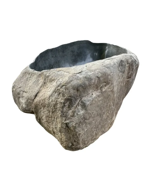 Cadă premium lucrată manual din piatră de râu – Art. Nr. RBT00232  RBT00232