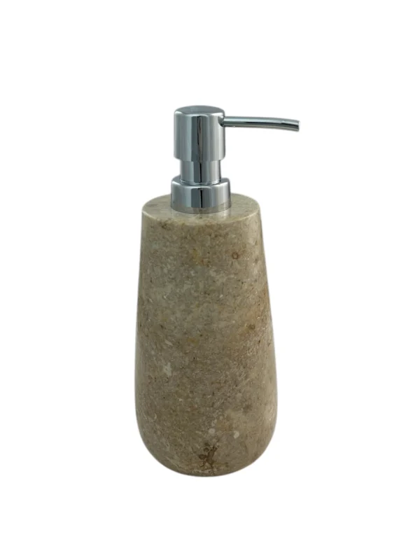 Trio accesorii de baie din marmură bej Art. Nr. BA00314
