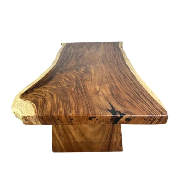 Masă de dining premium din lemn suar – design natural unic Art. Nr. DNT00310  DNT00310