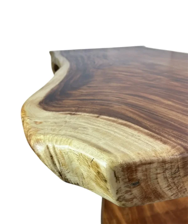 Masă de dining premium din lemn suar – design natural unic Art. Nr. DNT00310  DNT00310