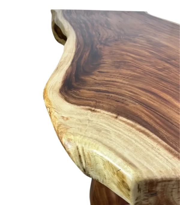 Masă de dining premium din lemn suar – design natural unic Art. Nr. DNT00310  DNT00310