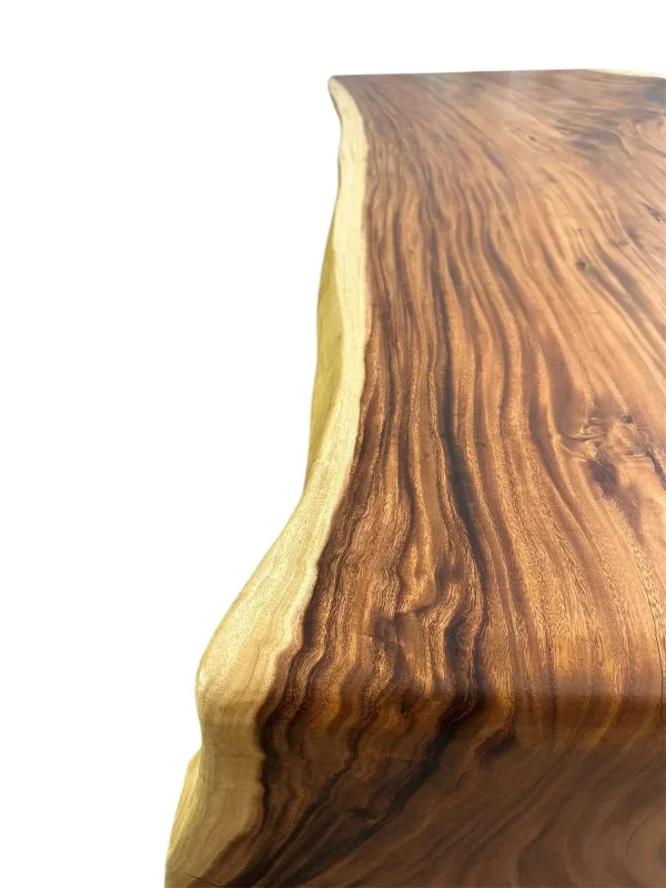 Masă de dining premium din lemn suar – design natural unic Art. Nr. DNT00310  DNT00310