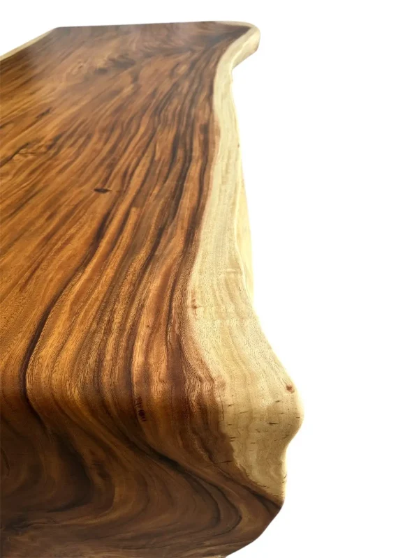 Masă de dining premium din lemn suar – design natural unic Art. Nr. DNT00310  DNT00310