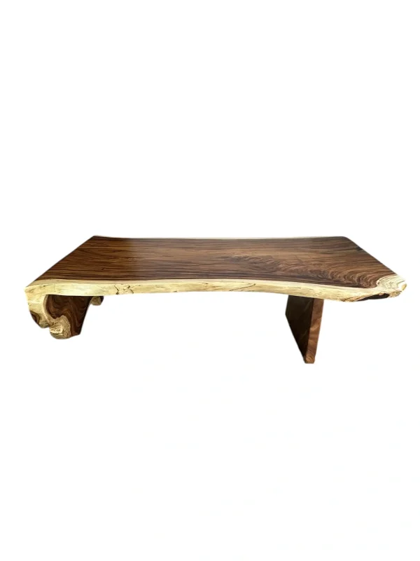 Masă de dining premium din lemn suar – design natural unic Art. Nr. DNT00310  DNT00310