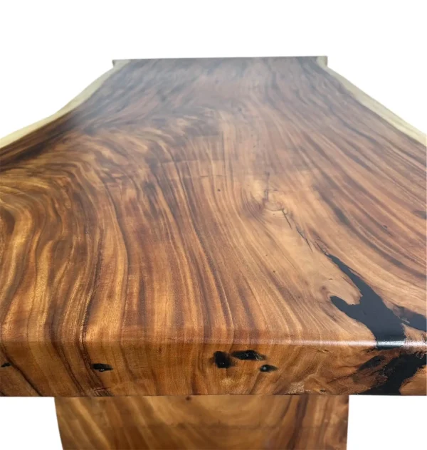 Masă de dining premium din lemn suar – design natural unic Art. Nr. DNT00310  DNT00310