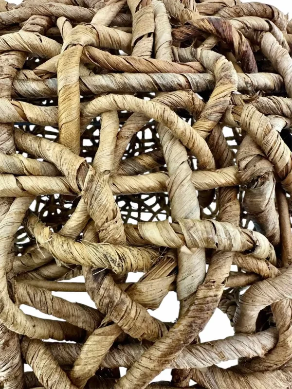 Lampă suspendată Boho – Lampă de tavan handmade din materiale naturale | Art. Nr. Nr. NMLN021-M00360