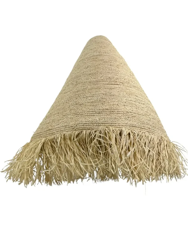 Lampă suspendată Boho – Lampă de tavan handmade din materiale naturale | Art. Nr. Nr. NMLSIL008-XL00351