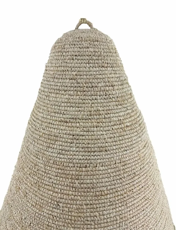 Lampă suspendată Boho – Lampă de tavan handmade din materiale naturale | Art. Nr. Nr. NMLSIL008-XL00351