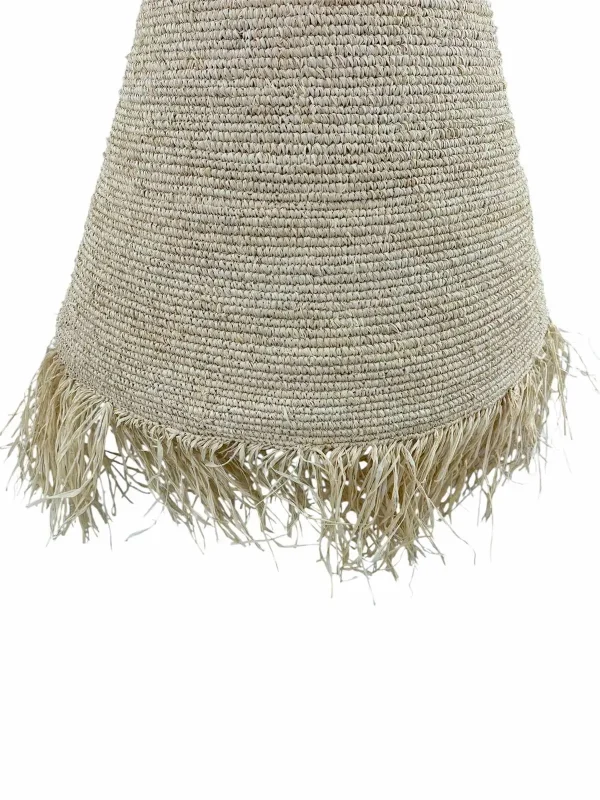 Lampă suspendată Boho – Lampă de tavan handmade din materiale naturale | Art. Nr. Nr. NMLSIL008-XL00351