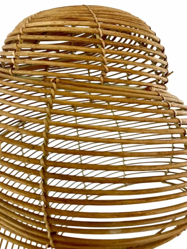 Lampă suspendată Boho – Lampă de tavan handmade din materiale naturale | Art. Nr. Nr. NMLT57C-S00354