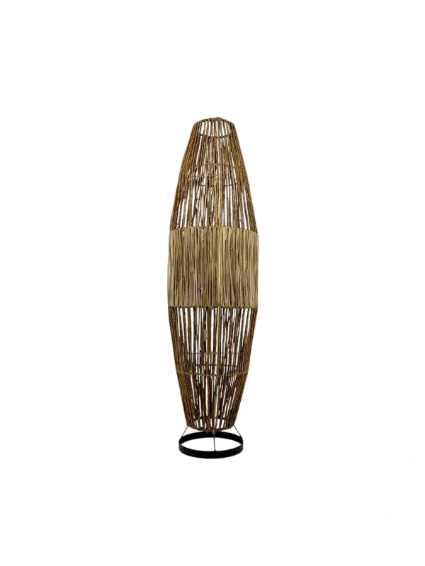 Lampă de podea Boho – Lampă de podea realizată manual din materiale naturale | Art. Nr. NMLN521-00338