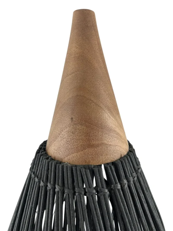 Lampă suspendată Boho – Lampă de tavan handmade din materiale naturale | Art. Nr. Boho Pendant Light – Handmade Natural Hanging Ceiling Lamp | Art. Nr. NML312H-M00333