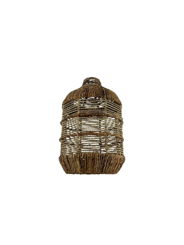 Lampă suspendată Boho – Lampă de tavan handmade din materiale naturale | Art. Nr. Boho Pendant Light – Handmade Natural Hanging Ceiling Lamp | Art. Nr. NMLBAN305-00334