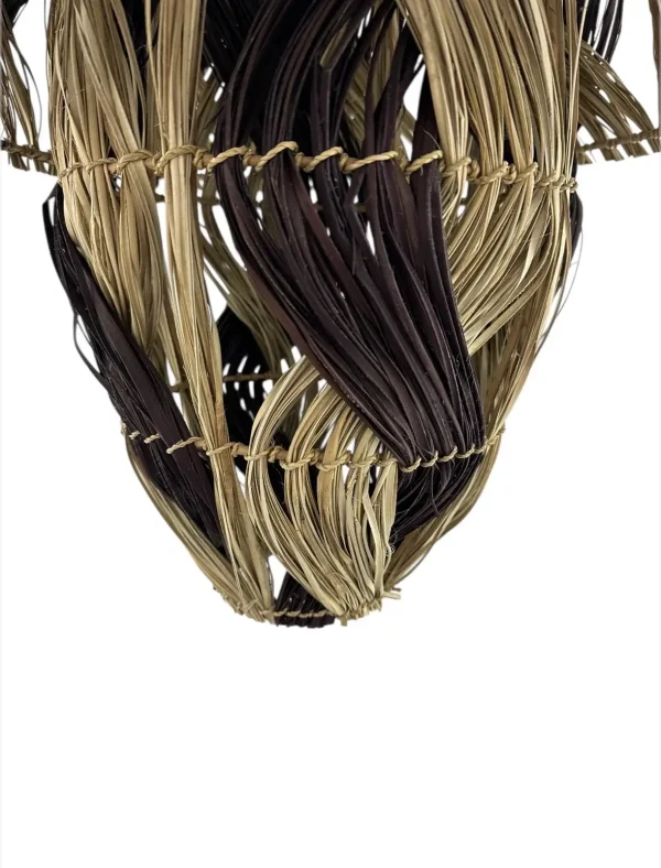 Lampă suspendată Boho – Lampă de tavan handmade din materiale naturale | Art. Nr. Nr. NMLN024-00361