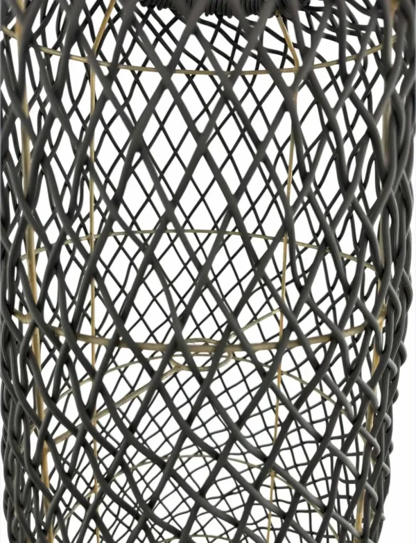 Lampă suspendată Boho – Lampă de tavan handmade din materiale naturale | Art. Nr. Nr. NMLN101-L00366