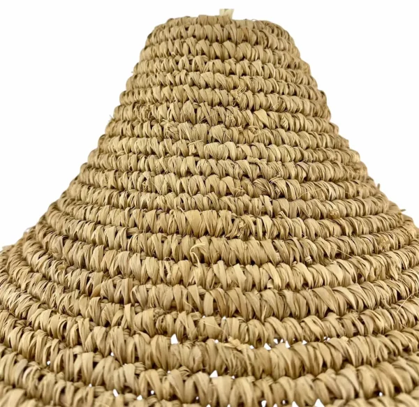Lampă suspendată Boho – Lampă de tavan handmade din materiale naturale | Art. Nr. Boho Pendant Light – Handmade Natural Hanging Ceiling Lamp | Art. Nr. NMLSIL016-00335