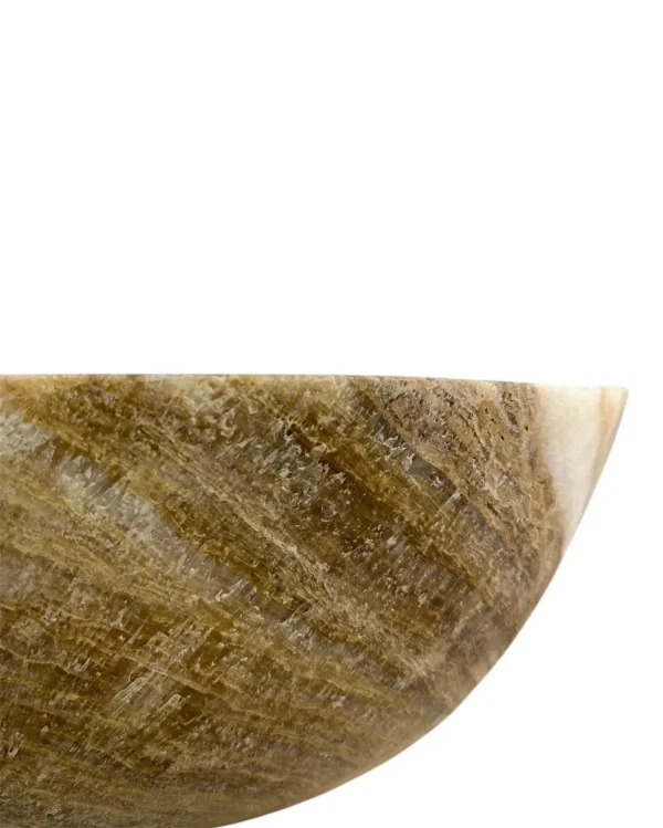 Chiuvetă din piatră de onix – realizată manual, design natural Nr.OS00328