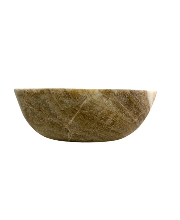 Chiuvetă din piatră de onix – realizată manual, design natural Nr.OS00328