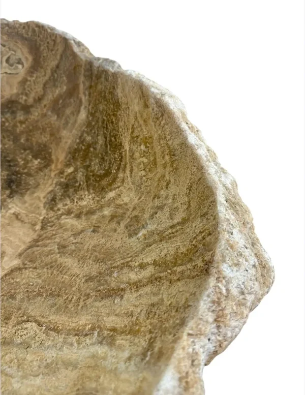 Chiuvetă din piatră de onix – realizată manual, design natural Nr. OS00383