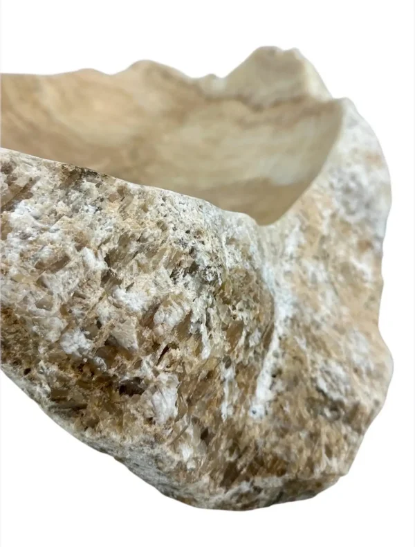 Chiuvetă din piatră de onix – realizată manual, design natural Nr. OS00383