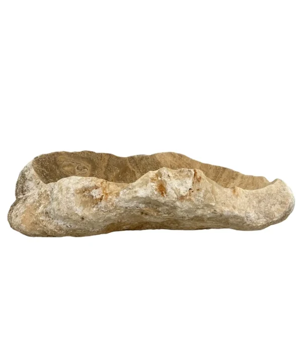 Chiuvetă din piatră de onix – realizată manual, design natural Nr. OS00383