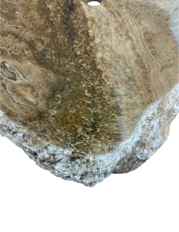 Chiuvetă din piatră de onix – realizată manual, design natural Nr. OS00383