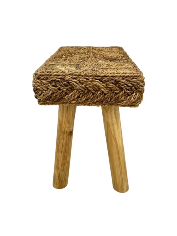 Scaun de accent din fibre naturale – lucrat manual Art. Nr. STBAN-AS00416