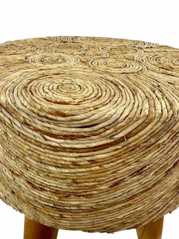 Scaun de accent din fibre naturale – lucrat manual Art. Nr. STBAN-AS00430