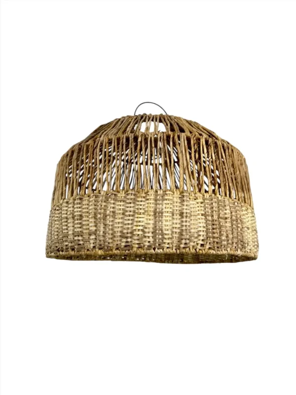 Lampă suspendată Boho – Lampă de tavan handmade din materiale naturale | Art. Nr. Nr. NMLBAN231-00376
