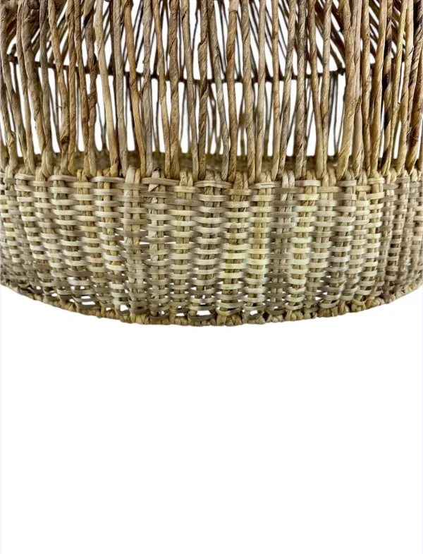 Lampă suspendată Boho – Lampă de tavan handmade din materiale naturale | Art. Nr. Nr. NMLBAN231-00376