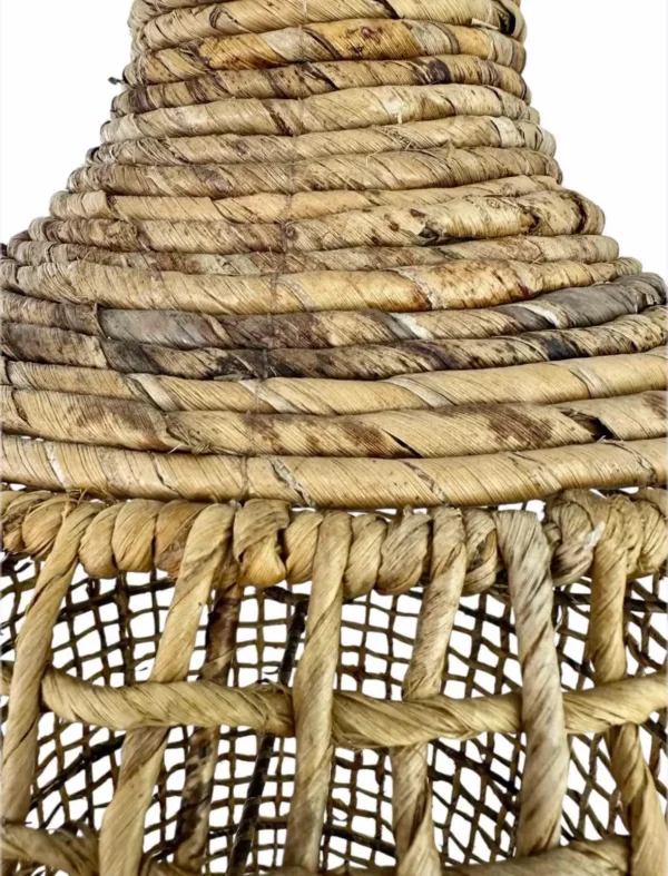 Lampă suspendată rustică – realizată manual din materiale naturale<br>Art. Nr. NMLRUSTIC-00393