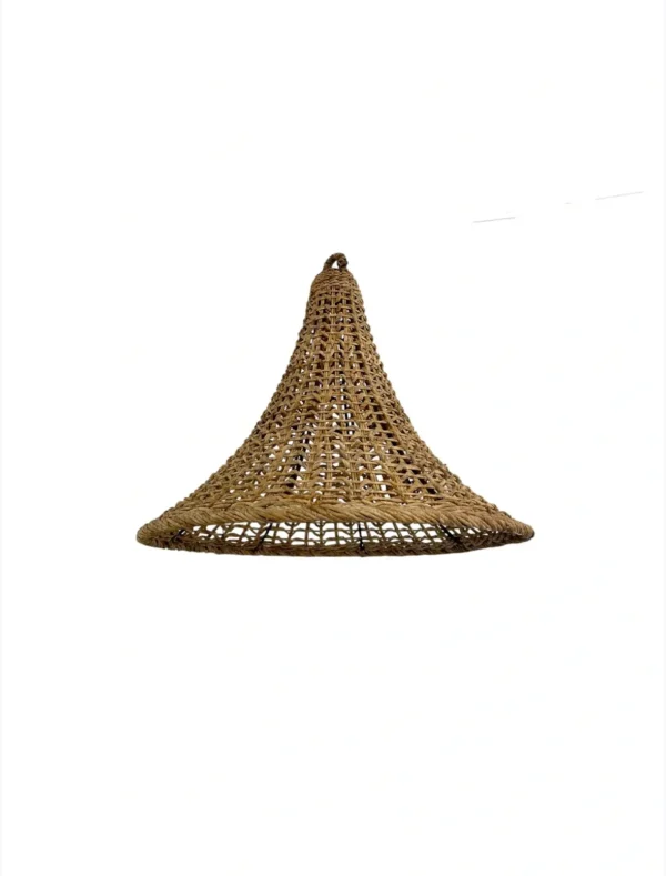 Lampă suspendată rustică – realizată manual din materiale naturale<br>Art. Nr. NMLRUSTIC-00394