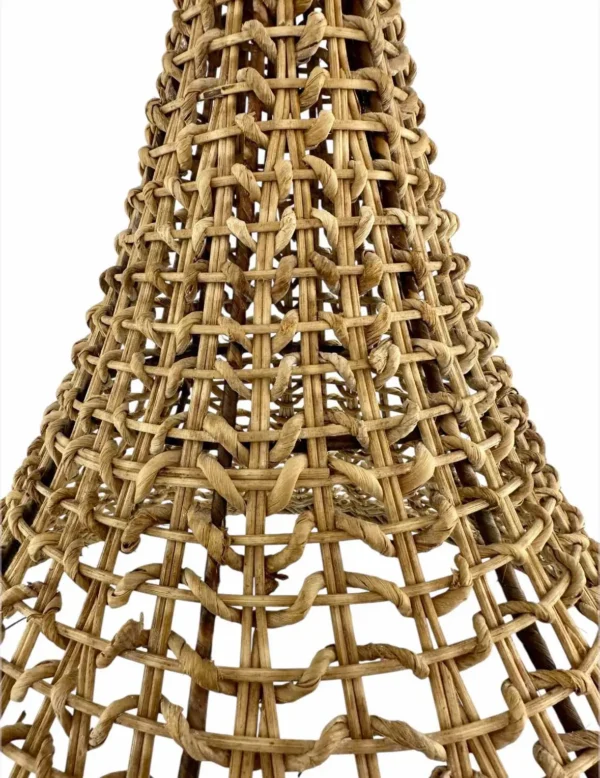 Lampă suspendată rustică – realizată manual din materiale naturale<br>Art. Nr. NMLRUSTIC-00394