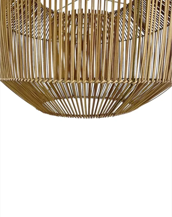 Lampă suspendată rustică – realizată manual din materiale naturale Art. Nr. NMLRUSTIC-00395  NMLRUSTIC-00395