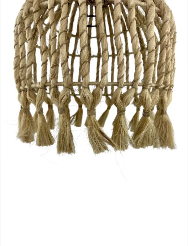 Lampă suspendată rustică – realizată manual din materiale naturale<br>Art. Nr. NMLRUSTIC-00403