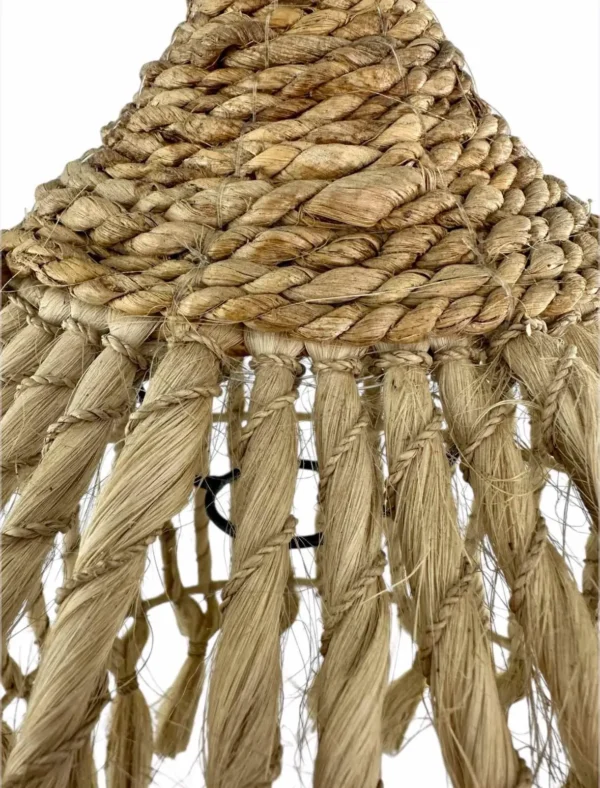 Lampă suspendată rustică – realizată manual din materiale naturale<br>Art. Nr. NMLRUSTIC-00403