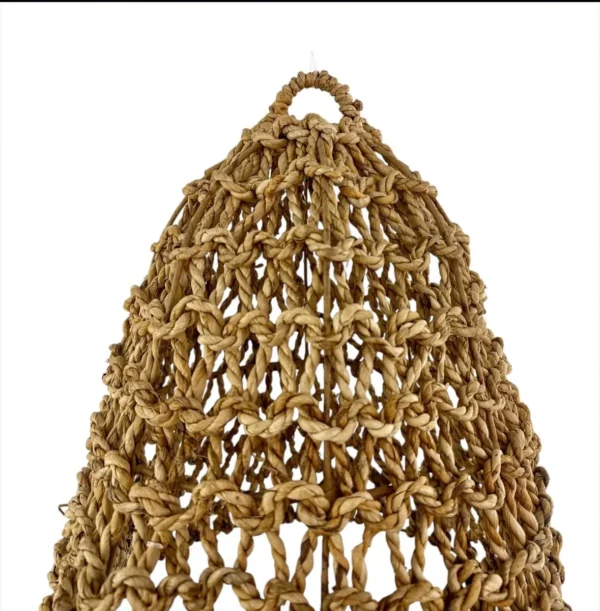 Lampă suspendată rustică – realizată manual din materiale naturale<br>Art. Nr. NMLRUSTIC-00404