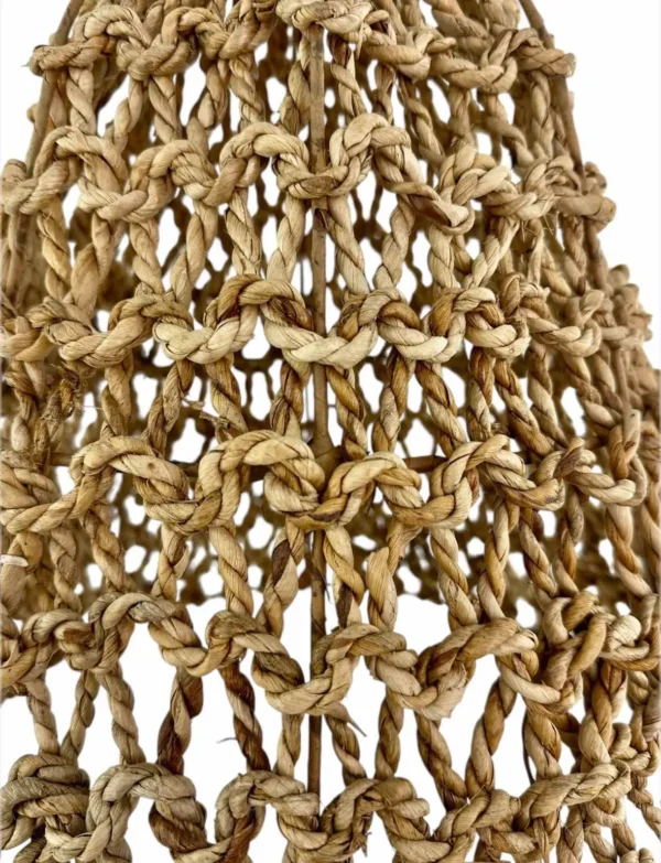 Lampă suspendată rustică – realizată manual din materiale naturale<br>Art. Nr. NMLRUSTIC-00404