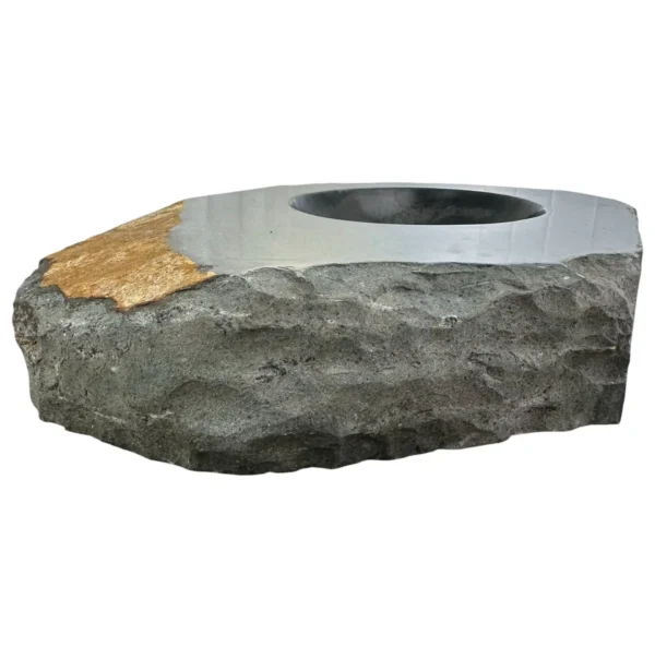 Chiuvetă consolă din piatră de râu – lavoar din piatră naturală realizat manual Art. Nr. RSC00427