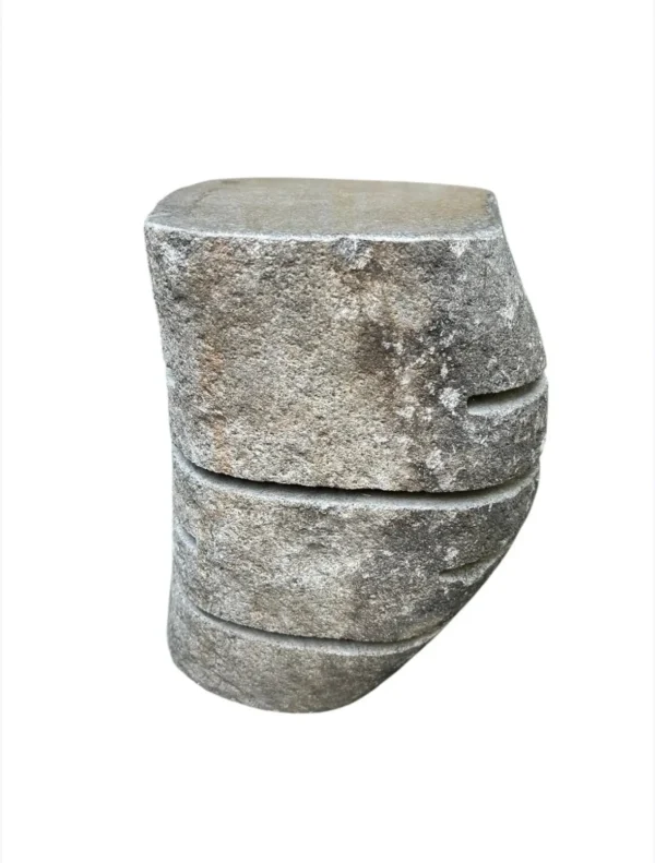 Lampă taburet din piatră naturală – lucrată manual în Indonezia, Art. Nr. SL0060