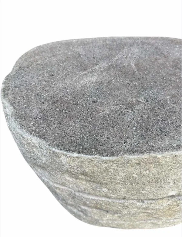Lampă taburet din piatră naturală – lucrată manual în Indonezia, Art. Nr. SL0061