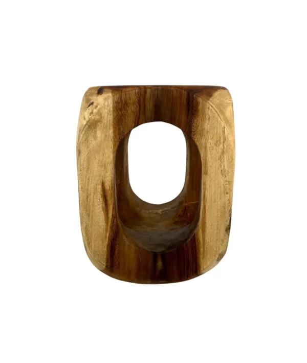 Scaun de accent din lemn suar – lucrat manual Art. Nr. STKY-AS00425