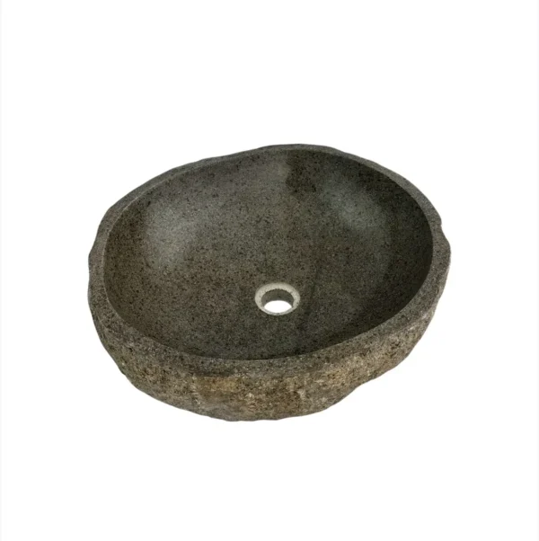Chiuvetă din piatră de râu – lucrată manual, design natural Art. Nr. RS00513