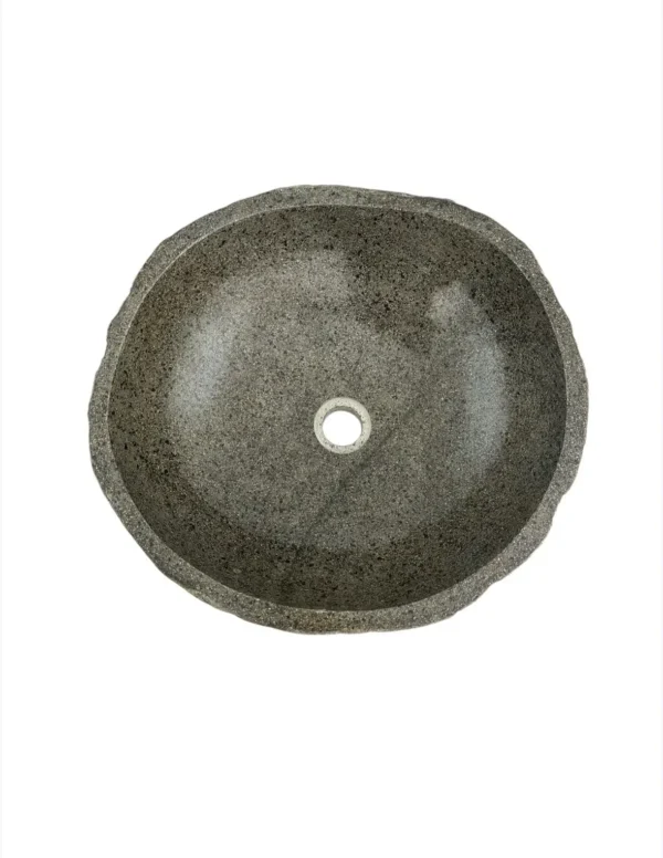 Chiuvetă din piatră de râu – lucrată manual, design natural Art. Nr. RS00513