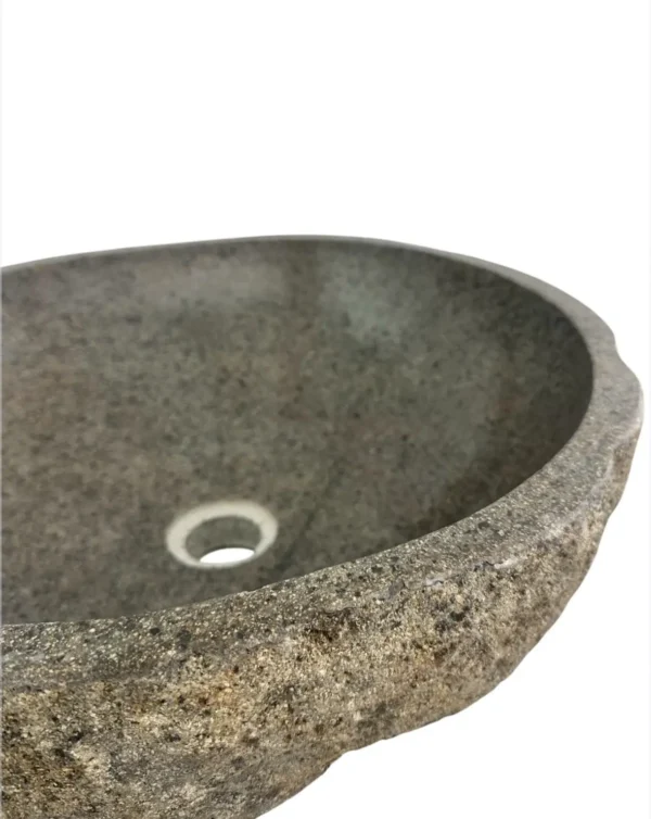 Chiuvetă din piatră de râu – lucrată manual, design natural Art. Nr. RS00513