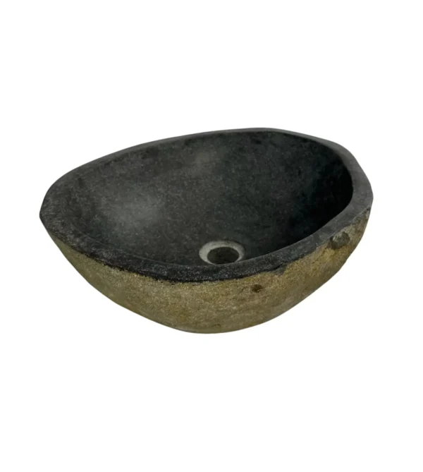 Chiuvetă din piatră de râu – lucrată manual, design natural Art. Nr. No.RS00560