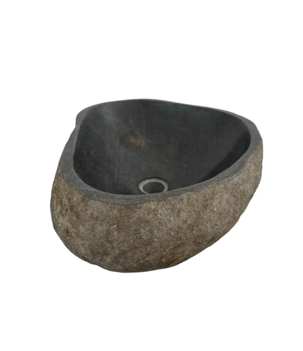 Chiuvetă din piatră de râu – lucrată manual, design natural Art. Nr. No.RS00591