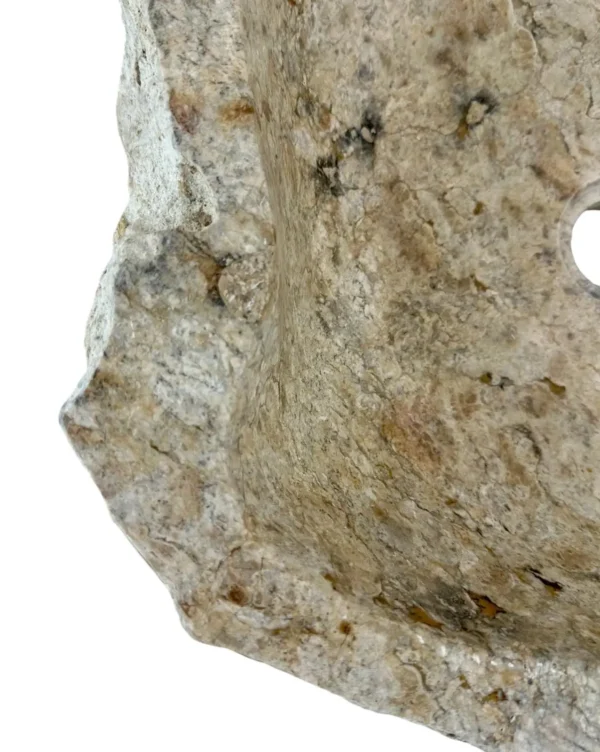 Chiuvetă din marmură – realizată manual, design natural Art. Nr. MS00616
